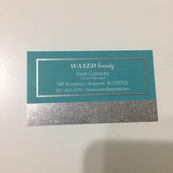 Waxed Beauty - #businesscards#beauty