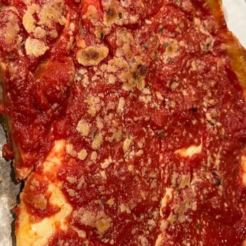 Lou Malnati's Pizzeria - What we received from Farnsworth store...like a puréed pizza sauce with a few chunks of tomato. Tasted almost like a jar sauce;( - Pizza Near Me - Aurora, Illinois