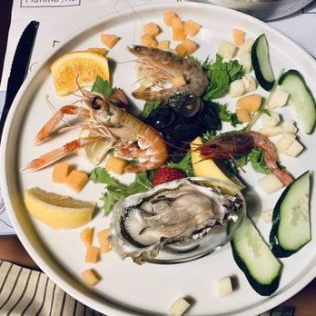 Fishing Lab Montecatini Terme - One of each raw item - first time eating raw langoustine! - Seafood Near Me - Montecatini Terme, PT