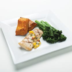 Nutrition in Motion - Grilled Mahi Mahi with Roasted Vegetables