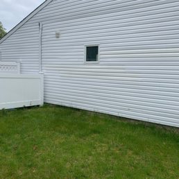 Side of the house looks 100% better then before
