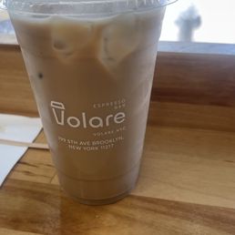Large iced London Fog