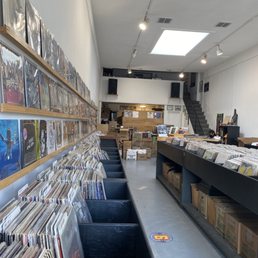 stacks of records. stacks of records.