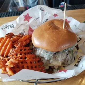 Drake's - mushroom swiss burger - Burgers Near Me - Lexington, Kentucky Drake's - mushroom swiss burger - Burgers Near Me - Lexington, Kentucky
