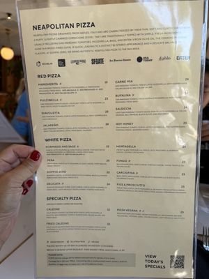Menu photo 2 Doppio Zero Walnut Creek, CA Menu photo 2 Doppio Zero Walnut Creek, CA