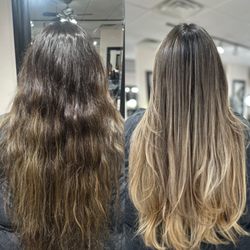 Before & after
