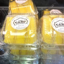 Big JJ Fish & Chicken - They have desert options from this company called The cake factory in Chicago... lemon cake, German chocolate cake, strawberry shortcake