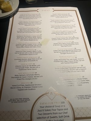 Menu photo 4 Jazz'd Tapas Bar Savannah, GA Menu photo 4 Jazz'd Tapas Bar Savannah, GA