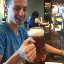 Movie Tavern Syracuse - The big beer glass you can purchase!