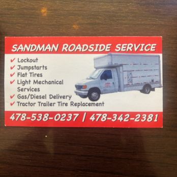 Sandman - Roadside Assistance Near Me Sandman - Roadside Assistance Near Me