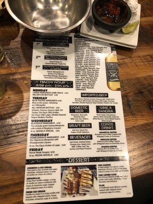 Menu photo 3 Cinco de Mayo Columbia, MD Menu photo 3 Cinco de Mayo Columbia, MD