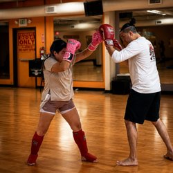 Living Faith Fitness - Muay Thai Benicia Ca Pad Work personal training