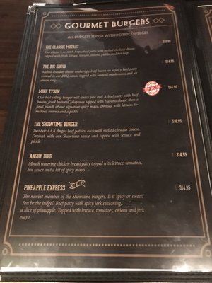 Menu photo 4 Showtime Bistro Toronto, ON