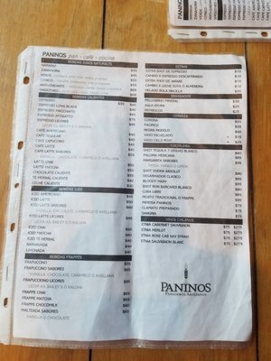 Menu photo 7 Panino's Bucerías, NAY