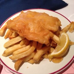 Halibut and chips