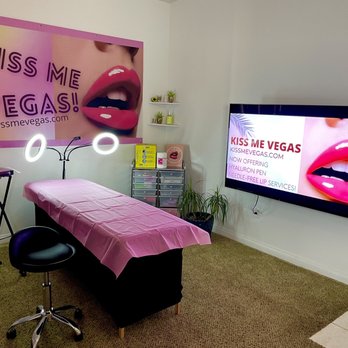 Kiss Me Vegas - Her awesome home office - Skin Care Near Me
