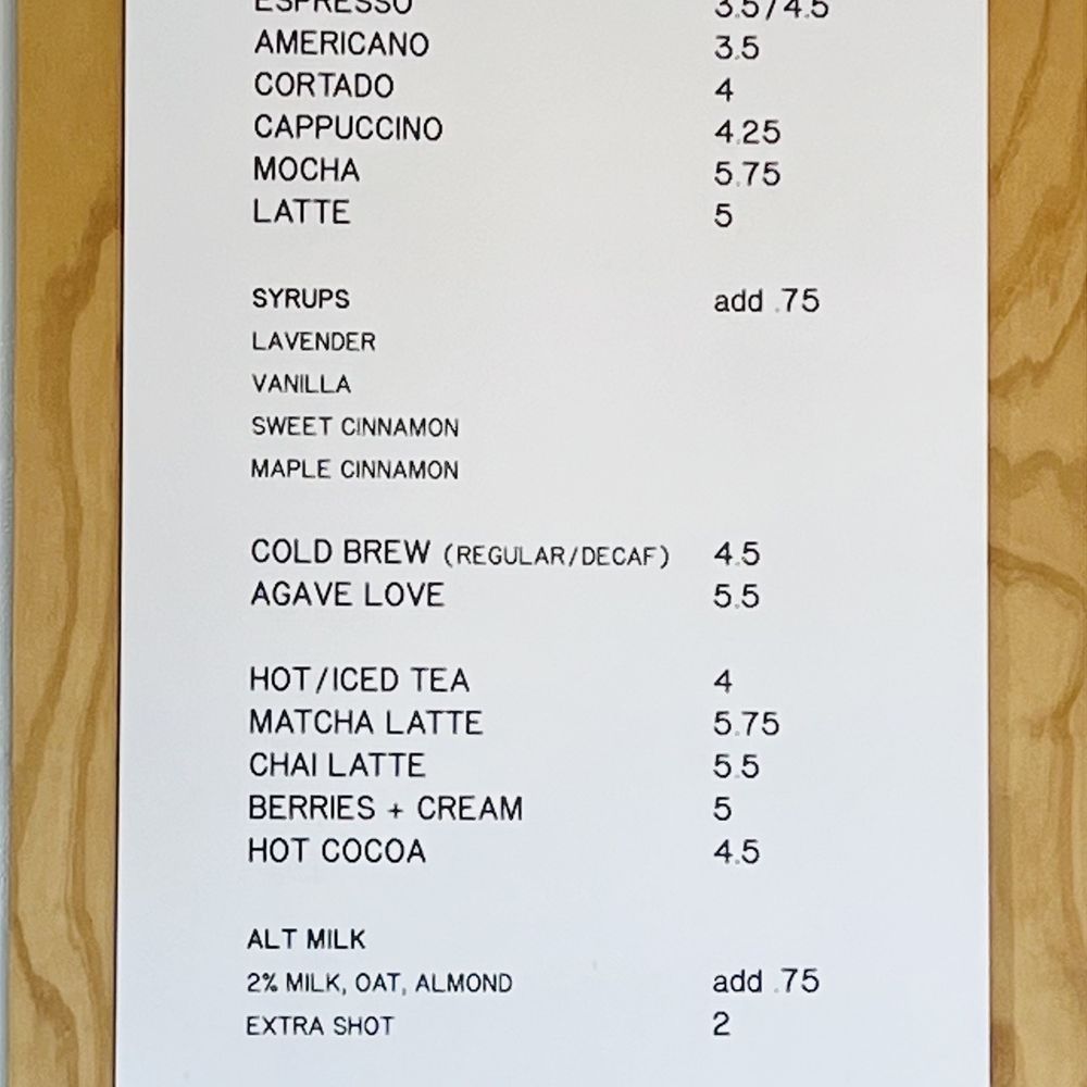 Yonder Coffee - Menu - Coffee & Tea Near Me - Northridge, California Yonder Coffee - Menu - Coffee & Tea Near Me - Northridge, California