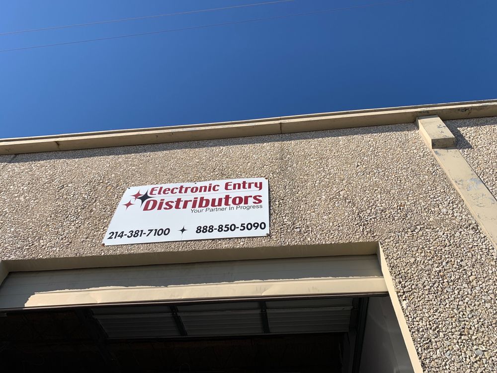 ELECTRONIC ENTRY DISTRIBUTORS 3214 Belt Line Rd, Dallas, Texas