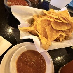 El Dorado Sango - Chips + Salsa! I also always ask for the spicy tomatillo salsa (so spicy!) bc I add to my food as well. Soo good!