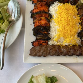 Sadaf Restaurant - # 2 combo platter - Persian/Iranian Near Me - Thousand Oaks, California Sadaf Restaurant - # 2 combo platter - Persian/Iranian Near Me - Thousand Oaks, California