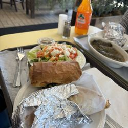 Athenian Deli & Restaurant - Gyro, spinach pie, grape leaves, jarrito