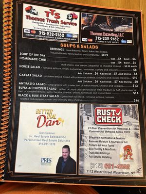 Menu photo 7 Spookhill Bar And Grill Adams Center, NY
