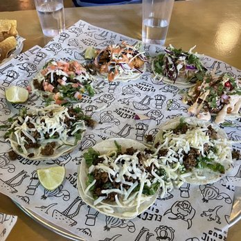 Electric Circus Taco Bar - The taco circle beef shrimp chorizo fried chicken all amazing - Tacos Near Me - Williamsburg, Virginia Electric Circus Taco Bar - The taco circle beef shrimp chorizo fried chicken all amazing - Tacos Near Me - Williamsburg, Virginia