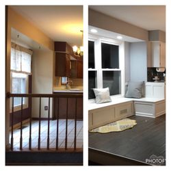 AMRO Construction - Bathroom remodeling. Before and after.