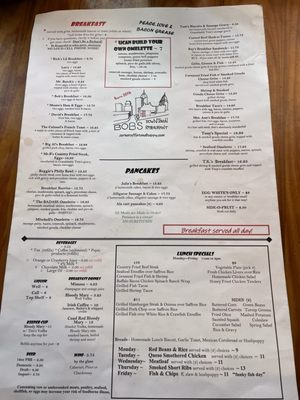 Menu photo 2 Bobs Downtown Restaurant Mobile, AL Menu photo 2 Bobs Downtown Restaurant Mobile, AL