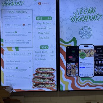 Vegan Vibrationz - Menu - Vegan Near Me - Plano, Texas