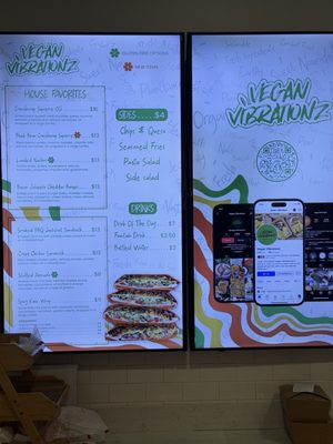 Menu photo 1 Vegan Vibrationz Plano, TX