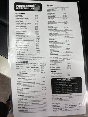 Menu photo 7 Pomodoro's Wexford, PA