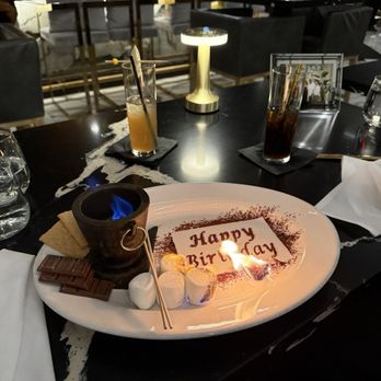 Bungalow Downtown Dining - Birthday dessert gift. - Steakhouses Near Me - Houston, Texas Bungalow Downtown Dining - Birthday dessert gift. - Steakhouses Near Me - Houston, Texas