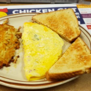 George Webb - The Denver omelette with cheese breakfast. - Desserts Near Me - West Allis, Wisconsin George Webb - The Denver omelette with cheese breakfast. - Desserts Near Me - West Allis, Wisconsin