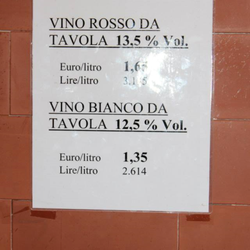Conte Ferdinando Guicciardini Castello di Poppiano - Bring your own container...SOOOOPER CHEAP!