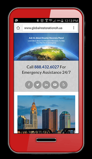 Slide of Global Restoration