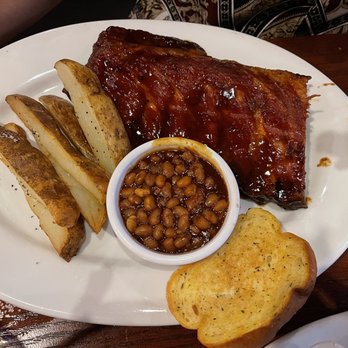 Smokey Bones - 1/3 Baby Back Ribs 1 Favorite, Potato Wedges, House Made Bbq Baked Beans - Barbeque Near Me - Virginia Beach, Virginia