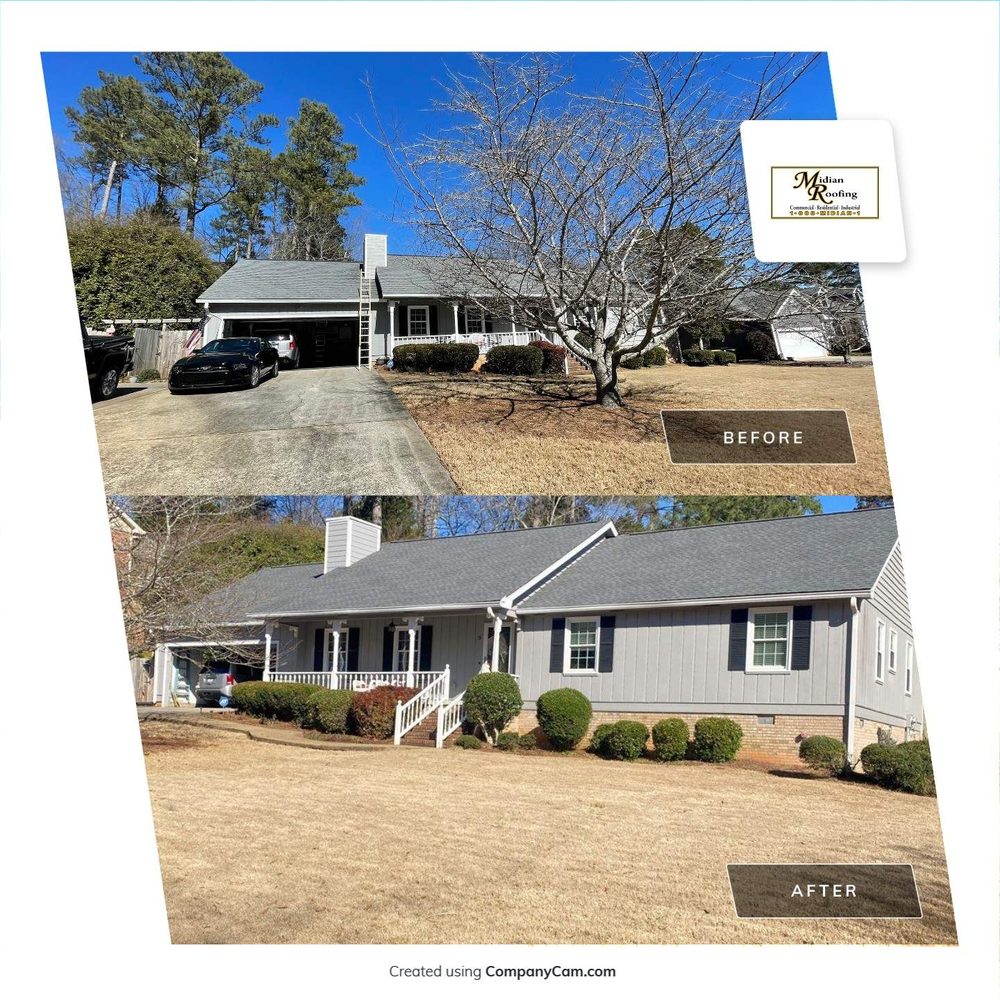 Slide of Midian Roofing