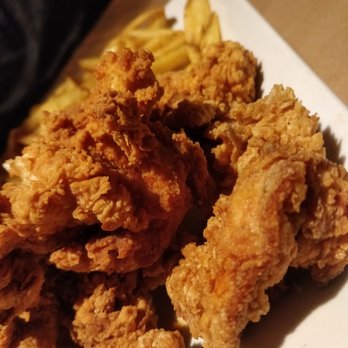 Jack's - a plate of fried chicken and french fries - Canadian (New) Near Me - Pickering, Ontario