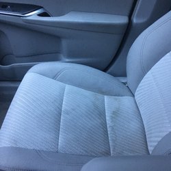 Avis Rent a Car - More stains on passenger seat
