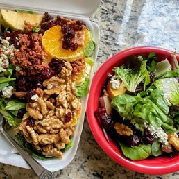 Michigan Salad- loaded! enough for two and fantastic Michigan Salad- loaded! enough for two and fantastic