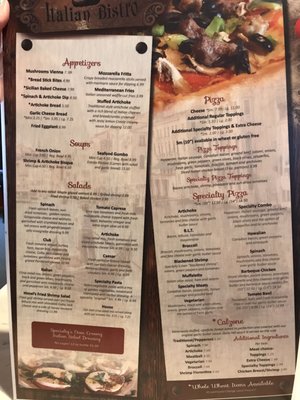 Menu photo 4 Specialty Italian Bistro Gretna, LA