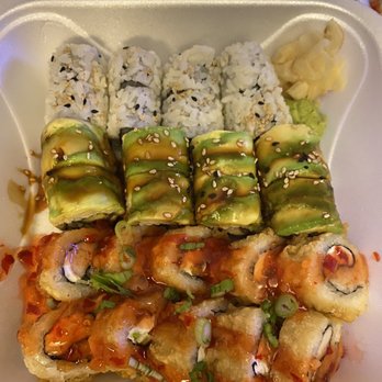 Poké Sushi - Crab Rangoon Roll, Dragon roll, Rainbow Roll - Sushi Bars Near Me - Rochester, New York