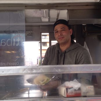 Basmala Halal Food - Naser prepares the freshest, most succulent/flavorful falafel with sautéed onions/peppers-Thanks Naser! - Food Trucks Near Me - New York, New York Basmala Halal Food - Naser prepares the freshest, most succulent/flavorful falafel with sautéed onions/peppers-Thanks Naser! - Food Trucks Near Me - New York, New York
