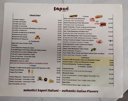 Menu photo 4 Sapori Caffe Jacksonville, FL Menu photo 4 Sapori Caffe Jacksonville, FL