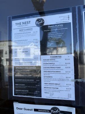 Menu photo 2 The Nest: A Brunch Joint Bellflower, CA Menu photo 2 The Nest: A Brunch Joint Bellflower, CA