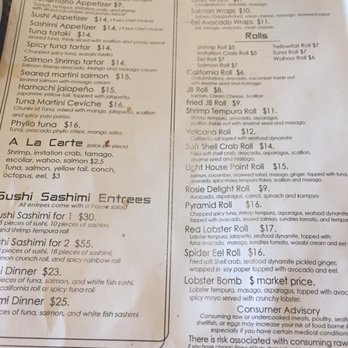 Chef Dee's - Menu page 1 - Seafood Near Me - Lighthouse Point, Florida