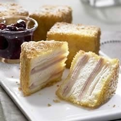 The Garden of Vegan - A Fried Monte Cristo with Turkey, Chicken or Veggies your choice?