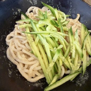 Dough Zone Dumpling House - San Jose - Cold Noodles with Sesame Dressing 麻酱凉面 - Noodles Near Me - San Jose, California Dough Zone Dumpling House - San Jose - Cold Noodles with Sesame Dressing 麻酱凉面 - Noodles Near Me - San Jose, California