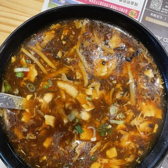 Mama Lu's Dumpling House - 39. / Hot Sour Soup (TikTok: @justandyvu) - Dim Sum Near Me - Tustin, California